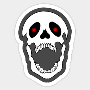 skull Sticker